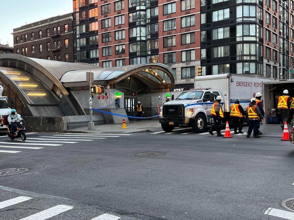 1, 2 and 3 service remained impacted on Friday morning