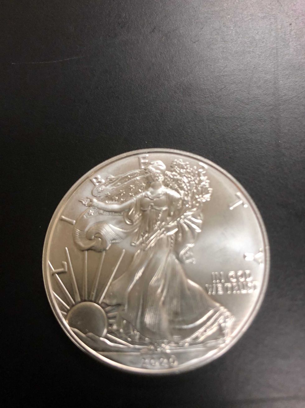 1-ounce American Silver Eagle coin
