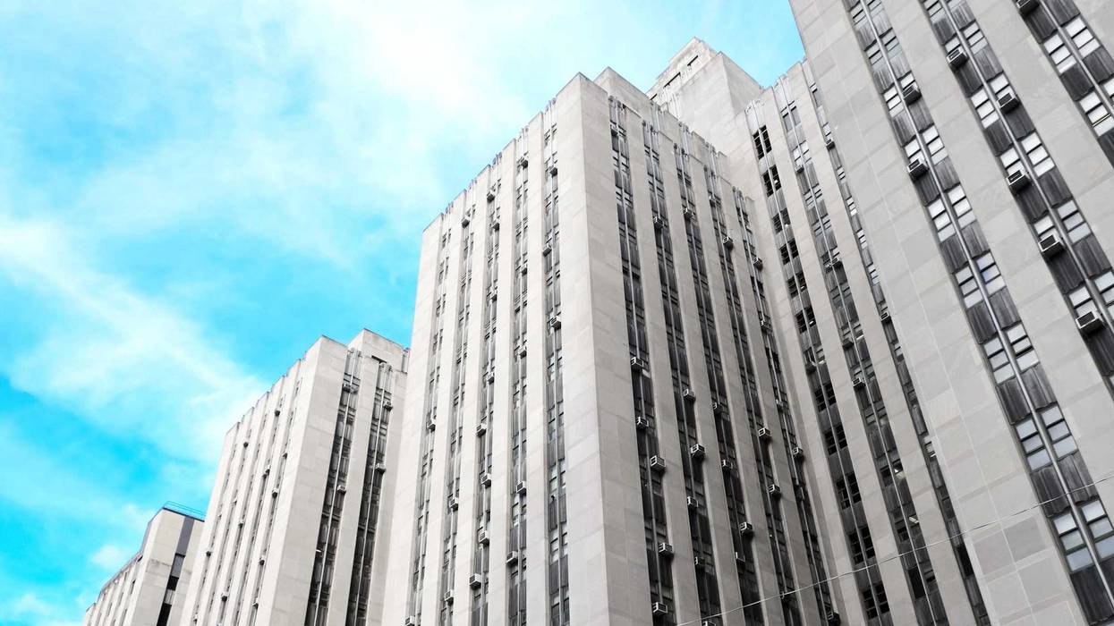 100 Centre Street, New York County Criminal Court in Lower Manhattan