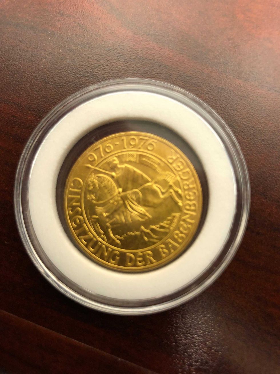 1000 Shilling Austrian gold coin