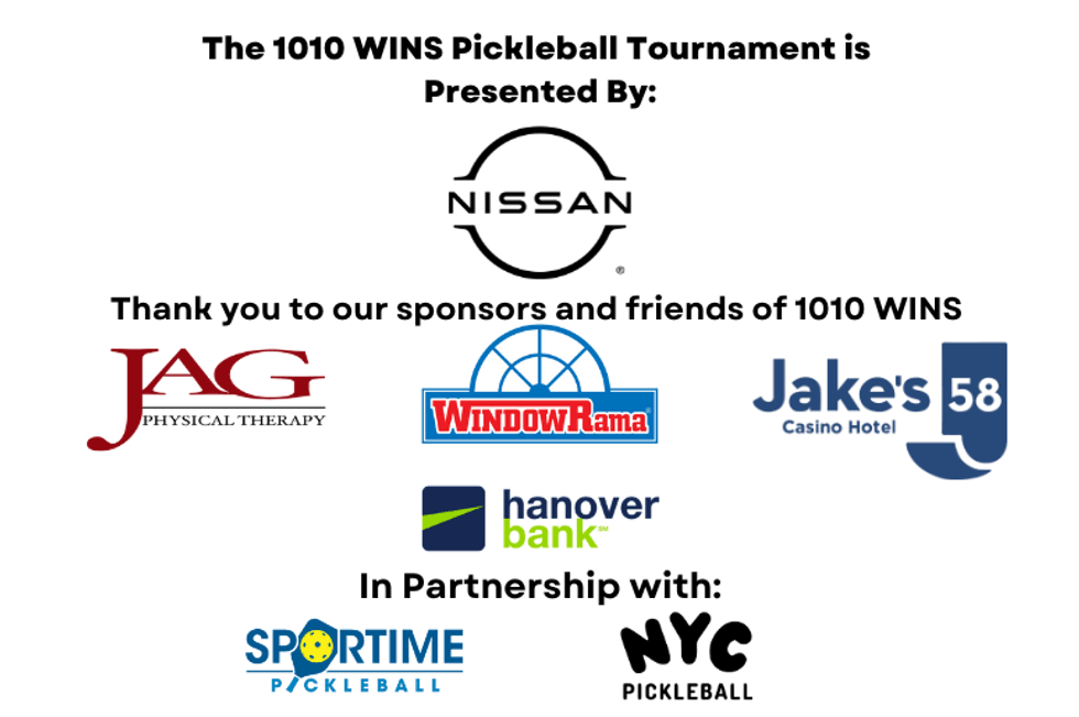 1010 WINS Pickleball Sponsors