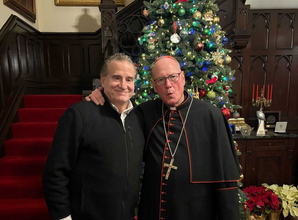 1010 WINS reporter Glenn Schuck sat down with Cardinal Dolan on Monday