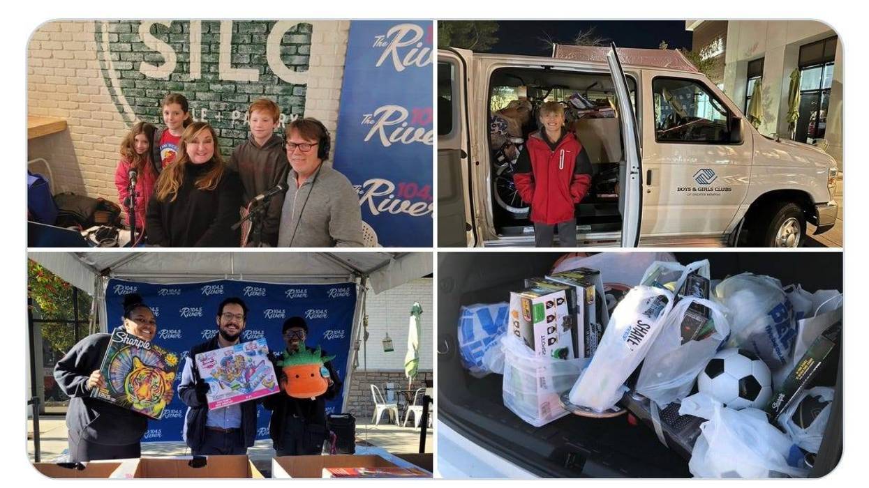 104.5 The River Toy Truck