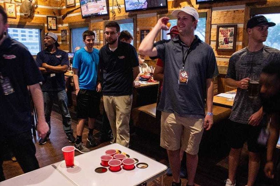 106.7 The Fan hosted their 5th Annual Fan Fest at the brand new St. James facility in Springfield, VA, where fans spent the day interacting with various vendors and participating in the day's activities.