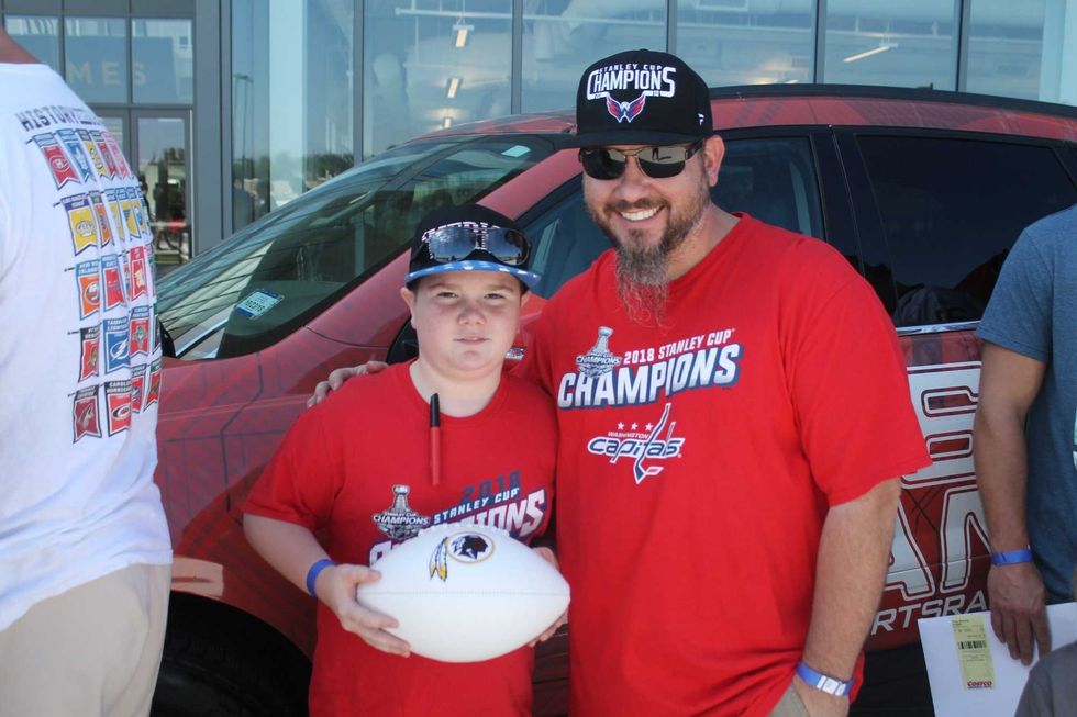 106.7 The Fan hosted their 5th Annual Fan Fest at the brand new St. James facility in Springfield, VA, where fans spent the day interacting with various vendors and participating in the day's activities.