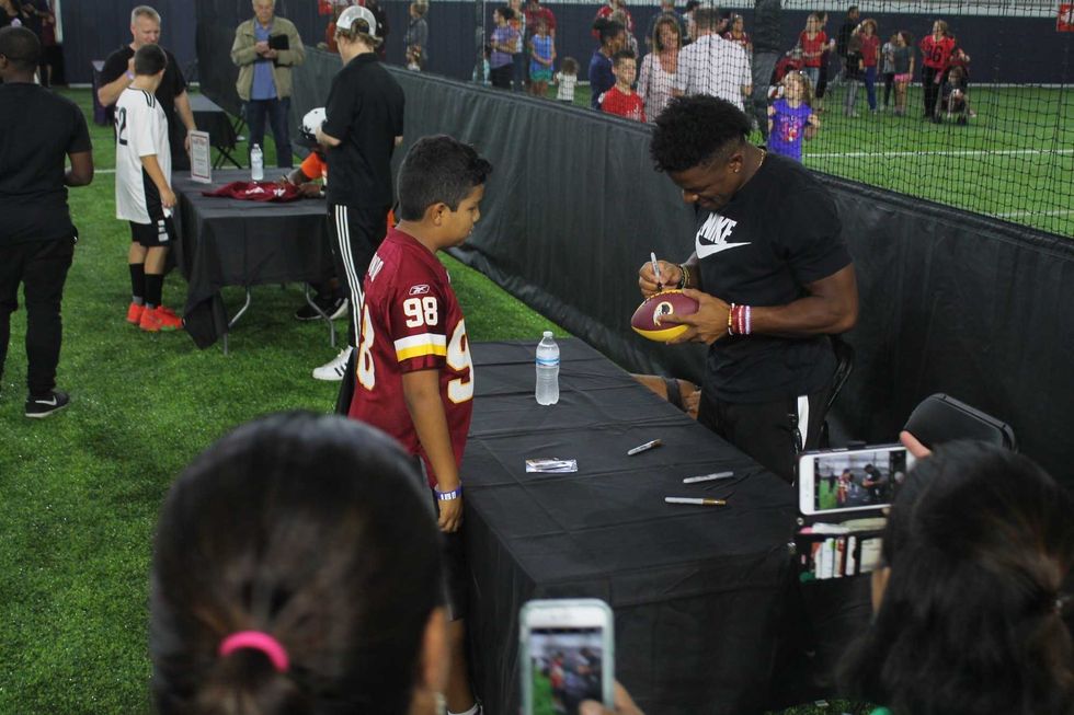 106.7 The Fan hosted their 5th Annual Fan Fest at the brand new St. James facility in Springfield, VA, where fans spent the day interacting with various vendors and participating in the day's activities.