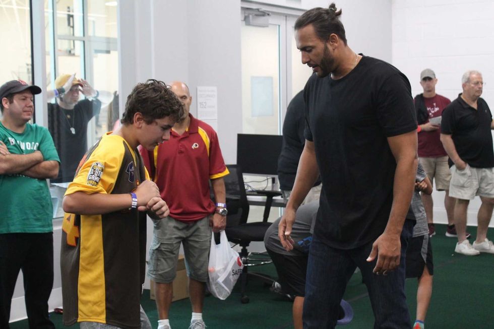 106.7 The Fan hosted their 5th Annual Fan Fest at the brand new St. James facility in Springfield, VA, where fans spent the day interacting with various vendors and participating in the day's activities.