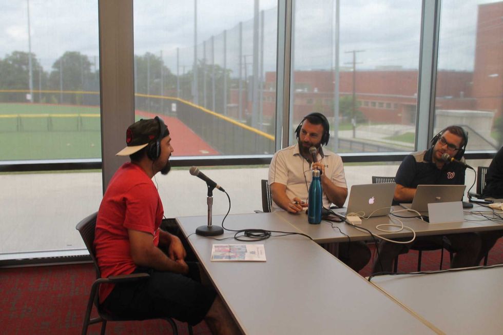 106.7 The Fan joined the Nationals Youth Baseball Academy for their last day of Summer Camp.