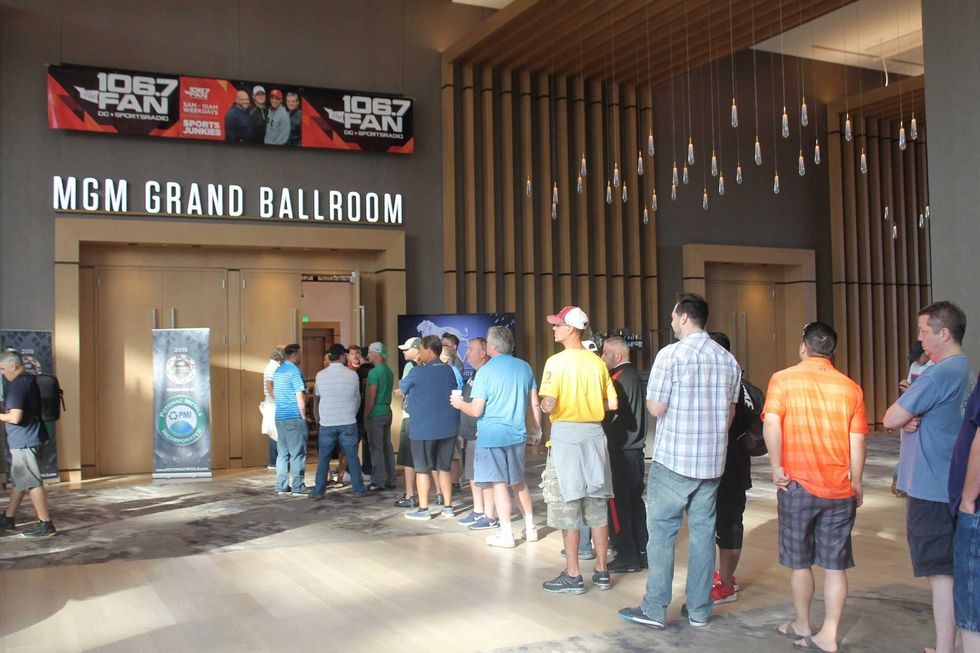 106.7 The Fan's Street Team interacted with listeners at The Sports Junkies Poker Open held at the MGM National Harbor.