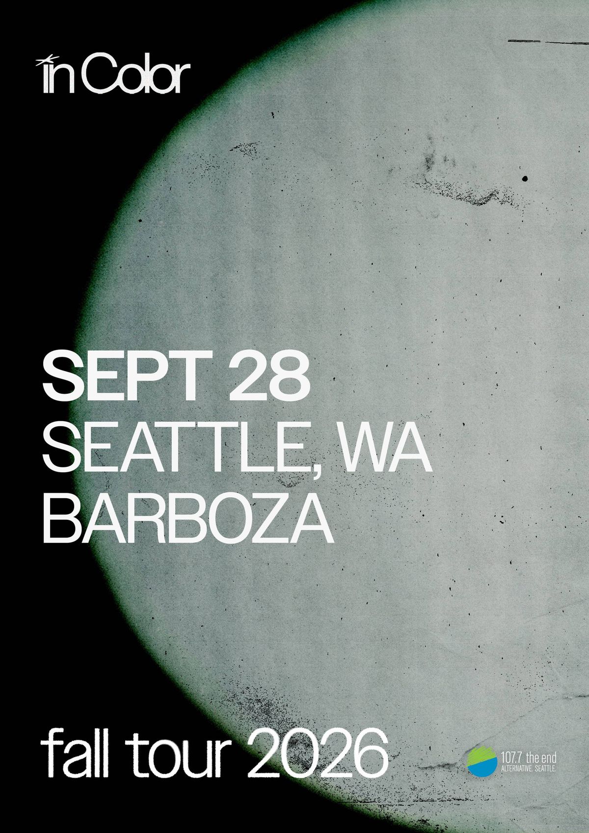 107.7 The End Presents In Color at Barboza