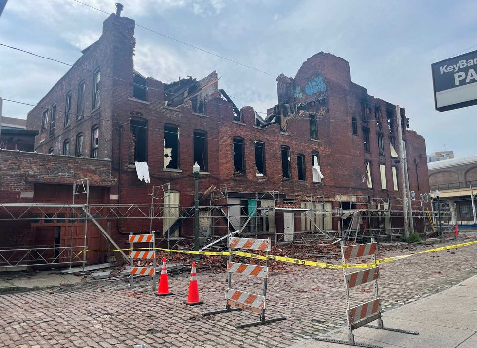 110 and 118 South Park Avenue fire