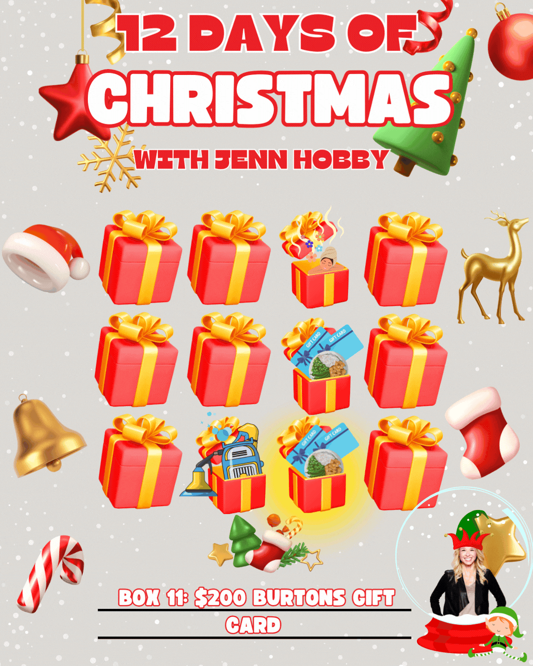 12 Days of Christmas with Jenn Hobby