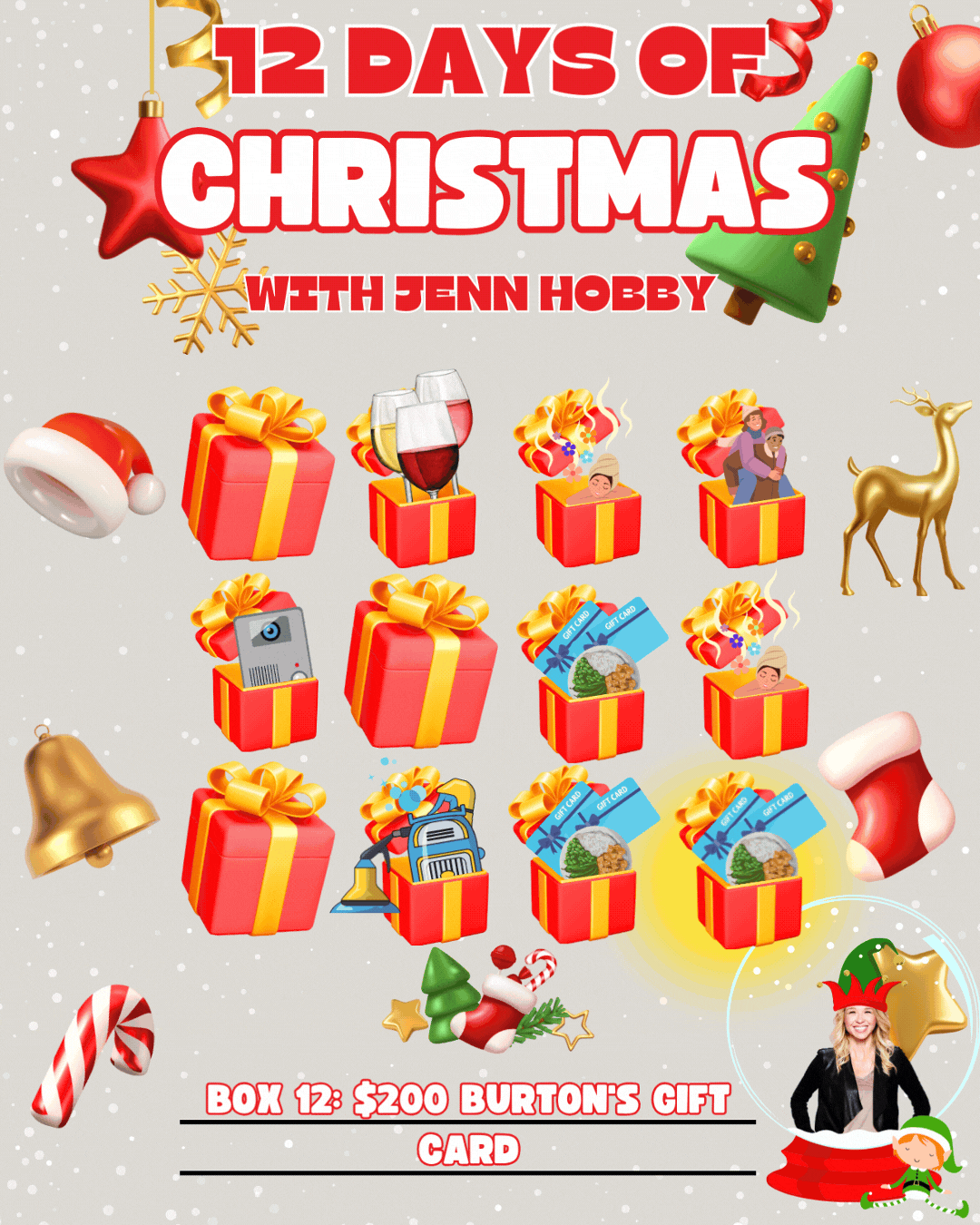 12 Days of Christmas with Jenn Hobby