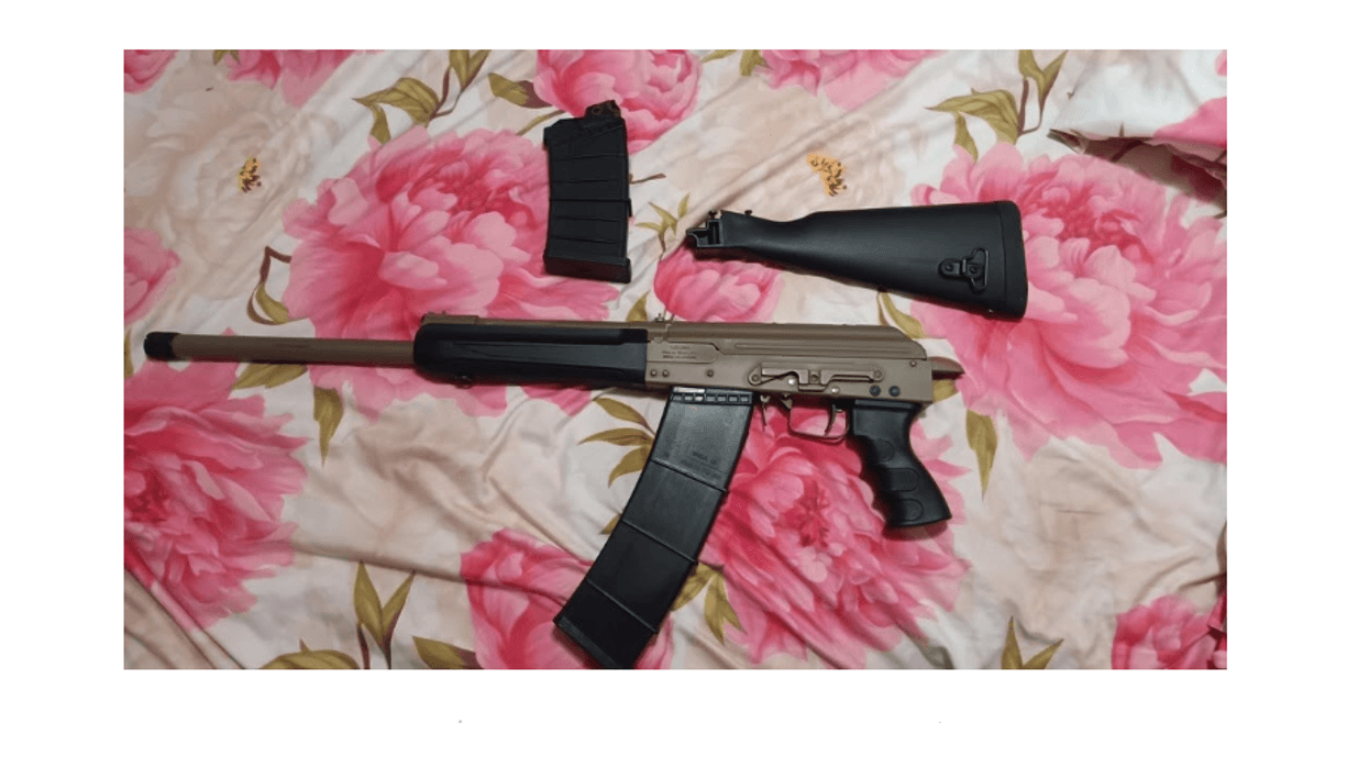 12-gauge semi-automatic shotgun