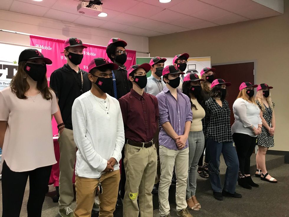 13 GCS students "drafted" to T-Mobile program