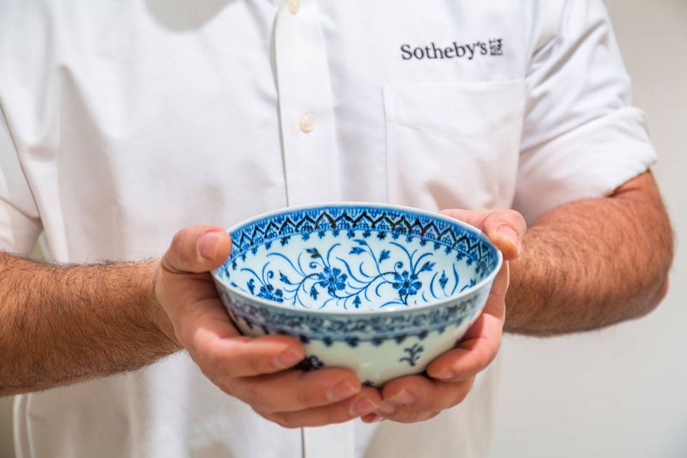 14th century Yongle bowl