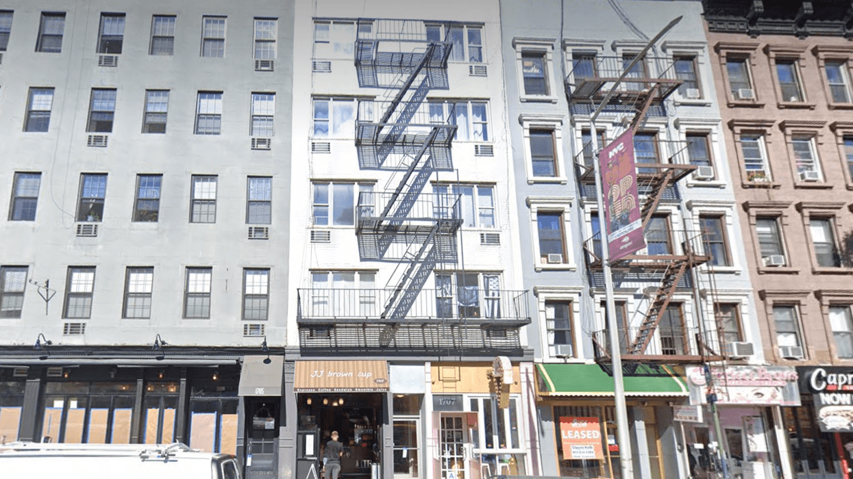 1707 Second Avenue where man plunged to his death early Wednesday.