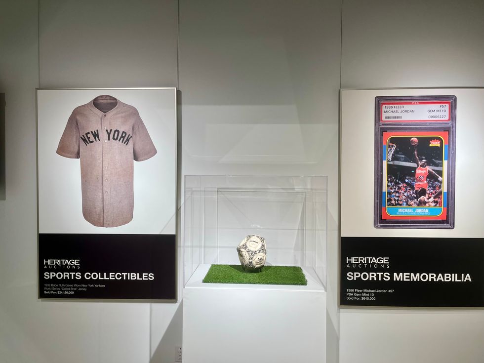 1986 \u201cHand of God\u201d FIFA World Cup match ball at Heritage Auctions