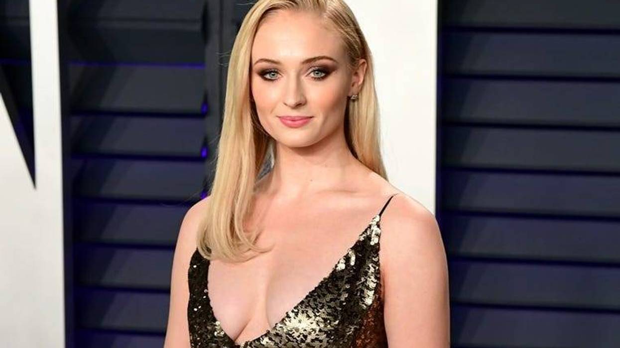 2/24/2019 - Sophie Turner attending the Vanity Fair Oscar Party held at the Wallis Annenberg Center for the Performing Arts in Beverly Hills, Los Angeles, California
