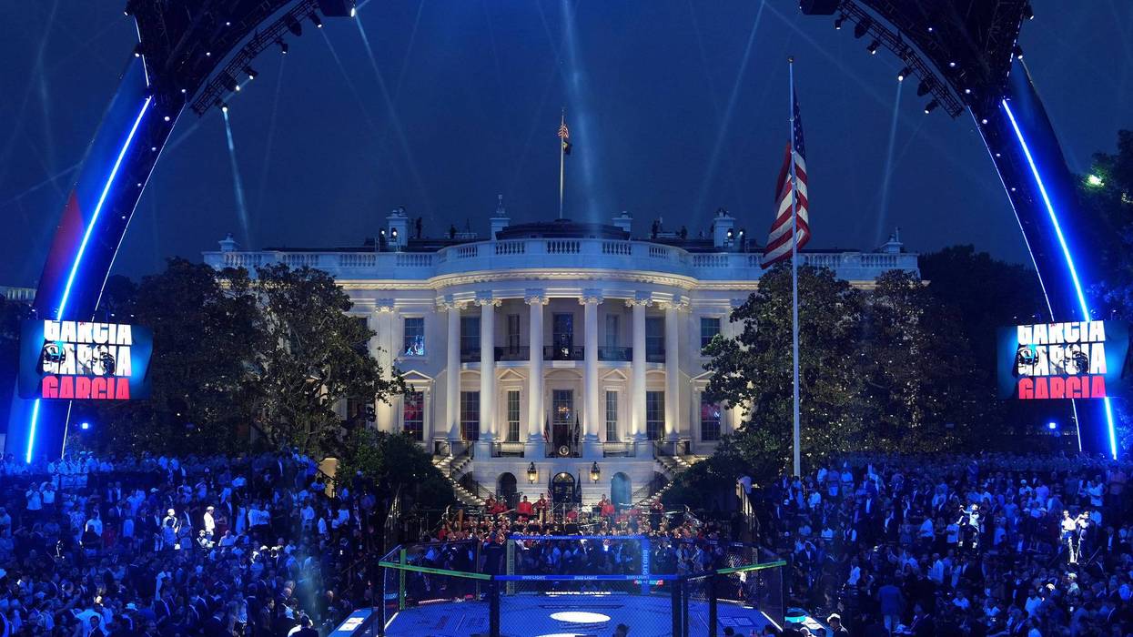 2 of 8 men charged in thwarted attack on UFC cage-fighting show at White House plead not guilty
