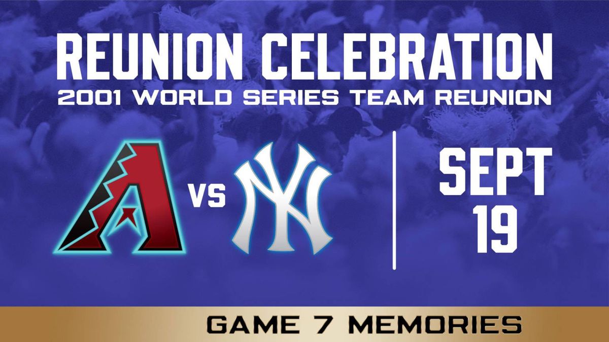 2001 World Series Reunion: D-Backs vs Yankees, Sept 19. Game 7 memories.