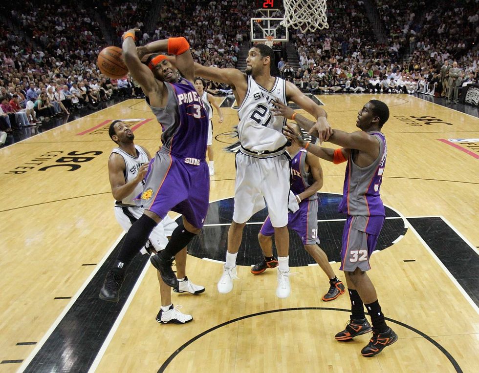 2005 West finals between the Suns and Spurs.
