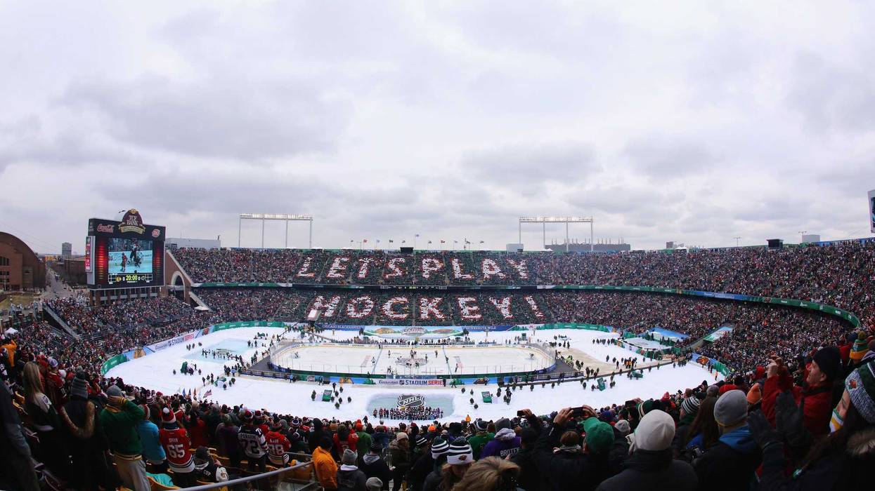 2016 NHL Stadium Series in Minnesota