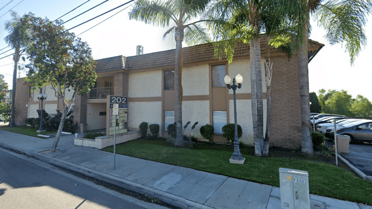 202 West Lincoln Avenue, the site of a March 31, 2021 mass shooting.