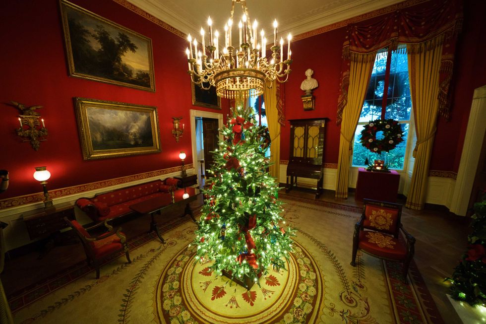 2020 White House Christmas decorations