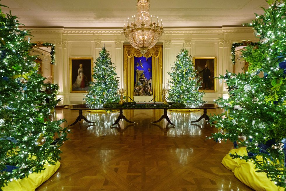 2020 White House Christmas decorations