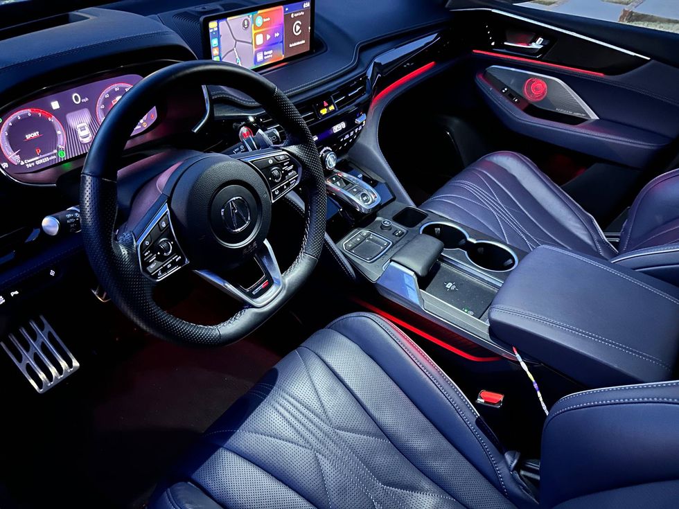 2022 Acura MDX Type S driver and passenger seat