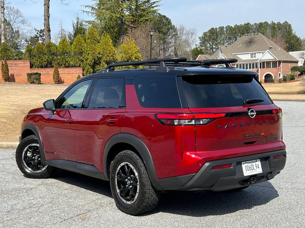 2023 Nissan Pathfinder Rock Creek 4WD rear view