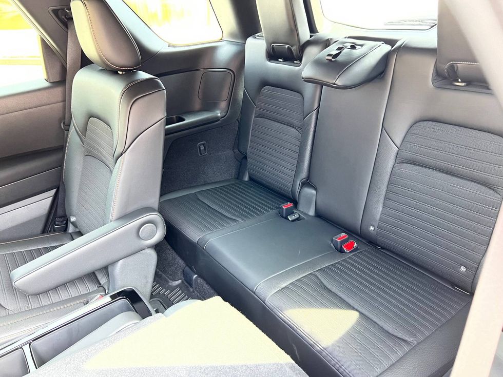 2023 Nissan Pathfinder Rock Creek 4WD third row view