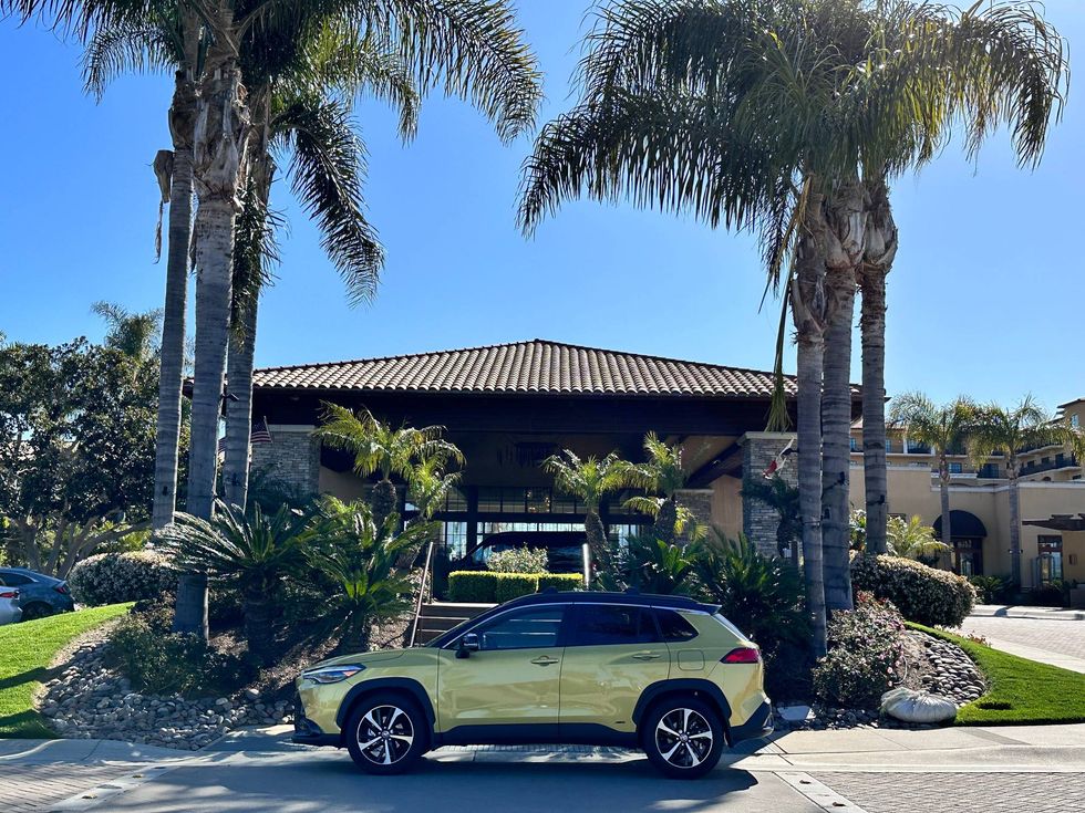 2023 Toyota Corolla Cross Hybrid parked
