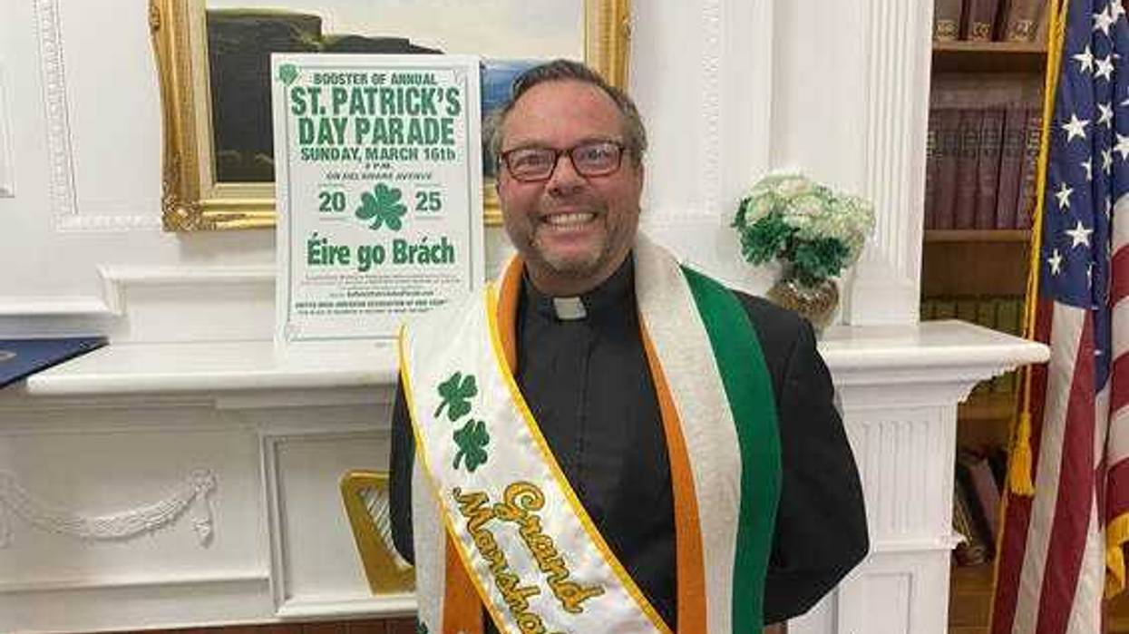 2025 Buffalo St. Patrick's Day parade Grand Marshal Fr. Dave Richards