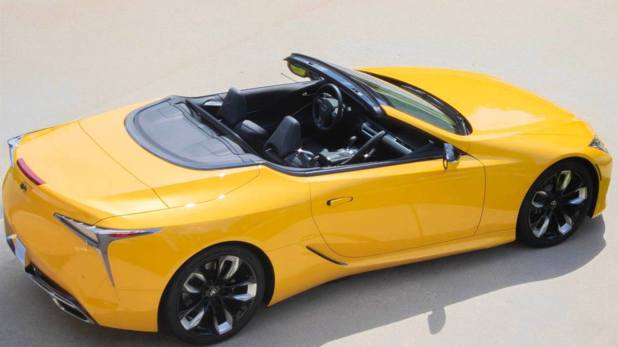 2025 Lexus LC 500 Convertible