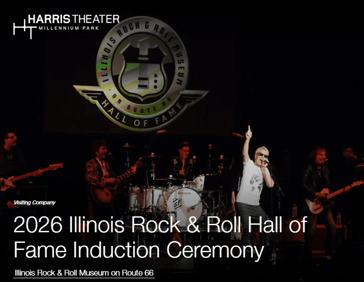 2026 Illinois Rock & Roll Hall of Fame Induction Ceremony