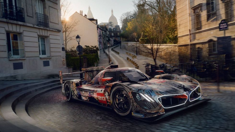 20th BMW Art Car by Julie Mehretu Introduced at the World-Renowned Centre Pompidou in Paris