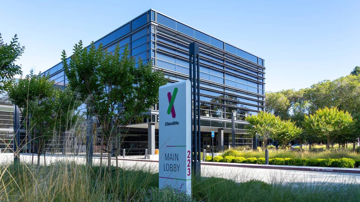 23andMe headquarters in Silicon Valley, Sunnyvale, California, USA