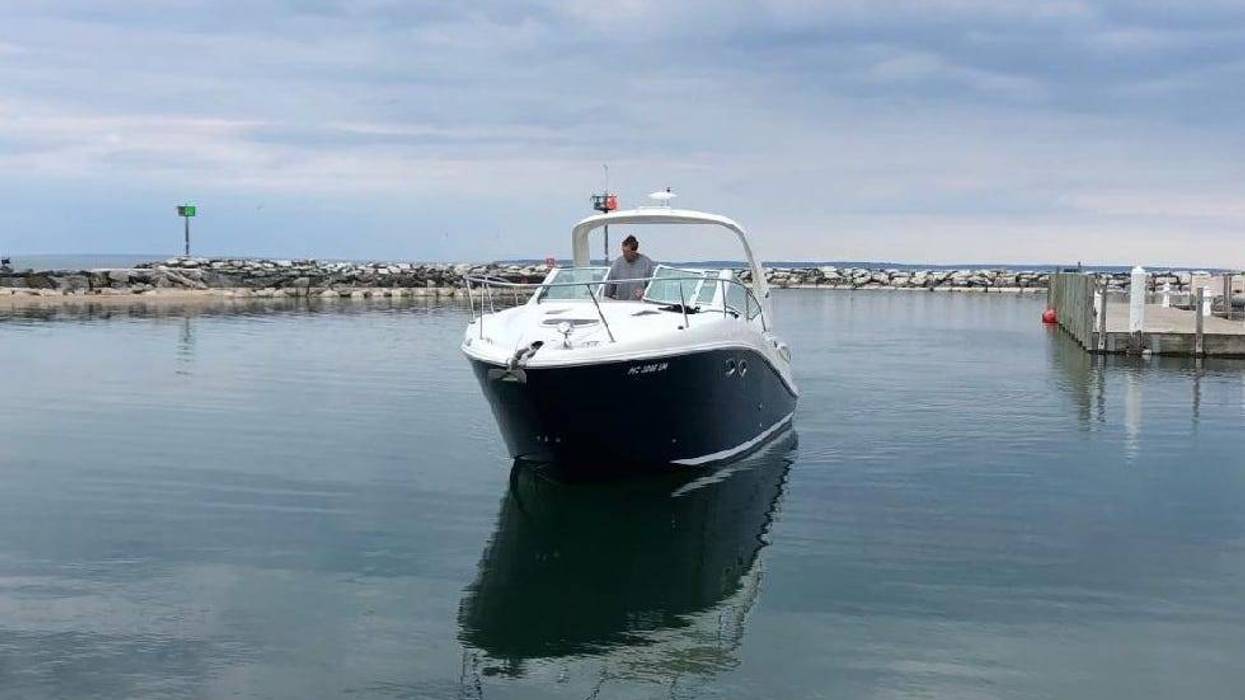 29-foot Blue Sea Sundancer, named A & A.
