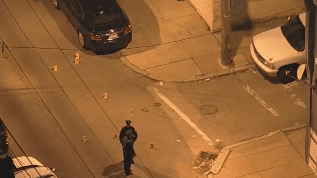 3 men wounded in suspected shootout, including one man who was hit by a stray bullet in his living room