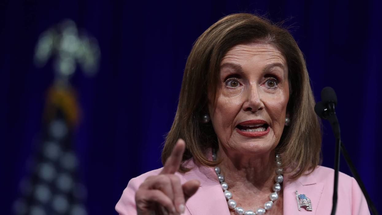 3: Speaker of the House Nancy Pelosi (D-CA) speaks during the Democratic Presidential Committee (DNC) summer meeting on August 23, 2019 in San Francisco, California.