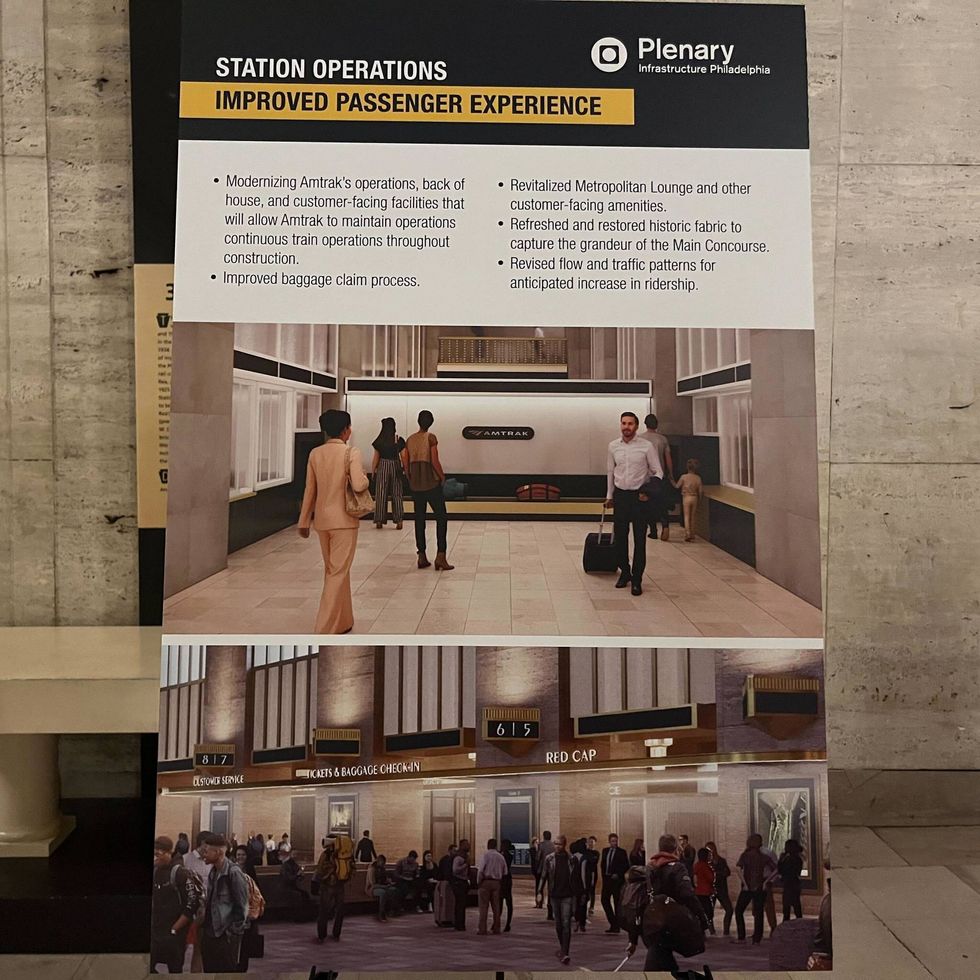 30th Street Station renovations