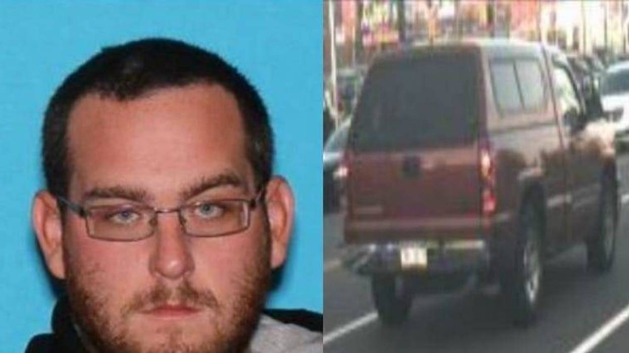 31-year-old Michael John Altomari was last seen driving a red Chevy Silverado with Pennsylvania tag ZKX-2019. Police said he is considered armed and dangerous.
