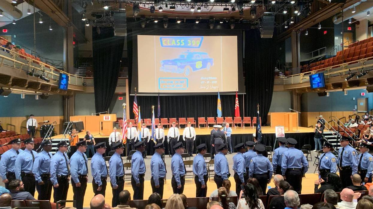 399th Philadelphia Police graduation ceremony