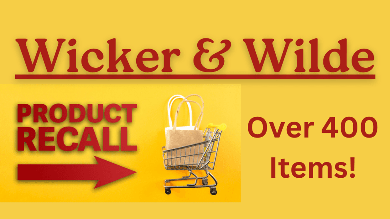 400 items recalled