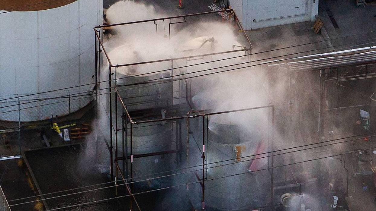 40,000 Evacuated As Volatile Toxic Chemical Tank Threatens To Explode
