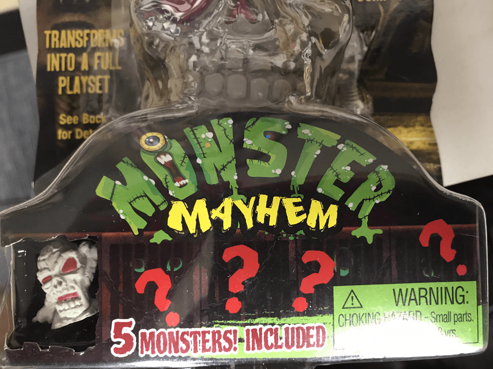 5 monsters included