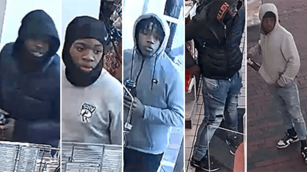 5 suspects wanted in armed robbery