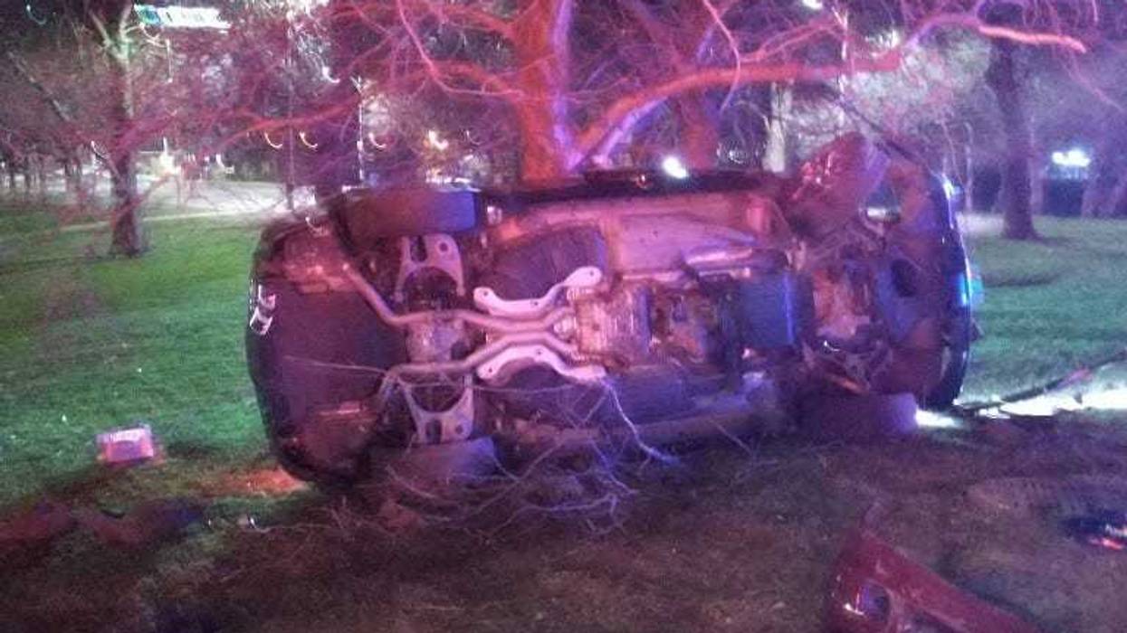 6 hurt in Lake Shore Drive roll-over crash near Belmont Avenue
